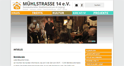 Desktop Screenshot of muehlstrasse.de